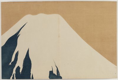 Yüz Dünyanın Çiçekleri (Momoyogusa): Fuji Dağı (Fuji) by Kamisaka Sekka