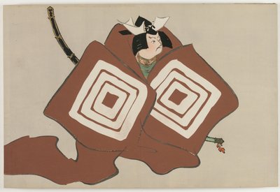 Yüz Dünyanın Çiçekleri (Momoyogusa): Shibaraku (Shibaraku) by Kamisaka Sekka