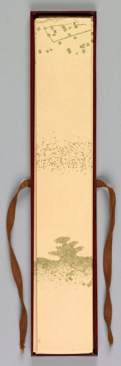 Şiir Kartı Kutusu, 1868-1912. by Kamisaka Sekka