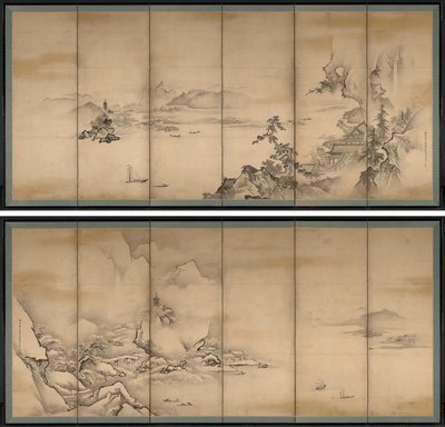 Dört mevsim by Kanō Tan’yū