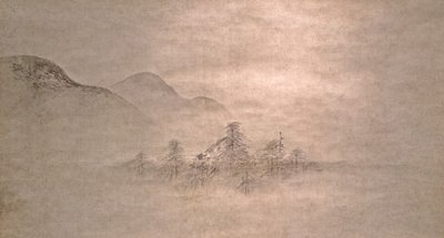 Manzara, 16. yüzyıl. by Kano Motonobu