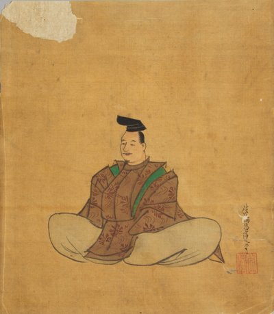 Ünlü Şairlerin Hayali Portreleri, 17. yüzyıl sonu. by Kano Shoun