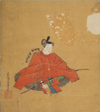 Ölümsüz Şair, 17. yüzyıl. by Kano Shoun