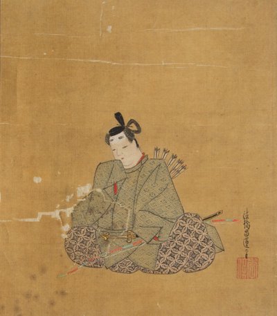 Ölümsüz Şair, 17. yüzyıl. by Kano Shoun