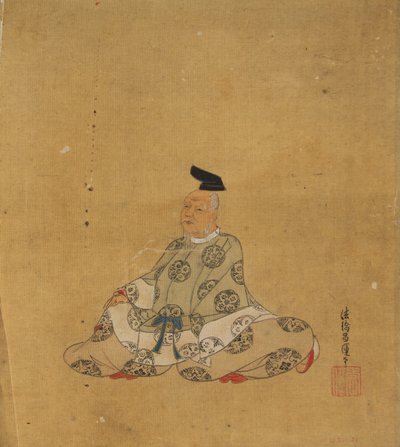Ölümsüz Şair, 17. yüzyıl. by Kano Shoun