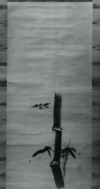 Serçe ve Bambu, 17. yüzyıl. by Kanō Tan’yū