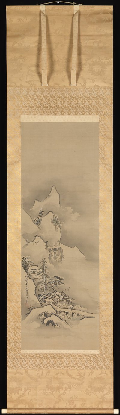 Kış Manzarası, 1662. by Kanō Tan’yū