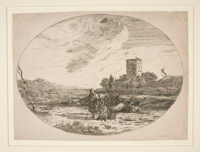 pastoral manzara by Karel Dujardin