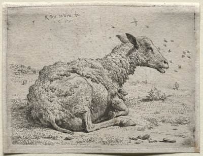 Koyunlar ve Sinekler by Karel Dujardin