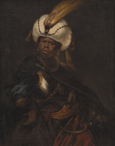 Sarıklı ve Zırhlı Bir Adam by Karel van III Mander