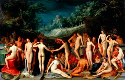 Aşk Bahçesi, 1602 by Karel van Mander I