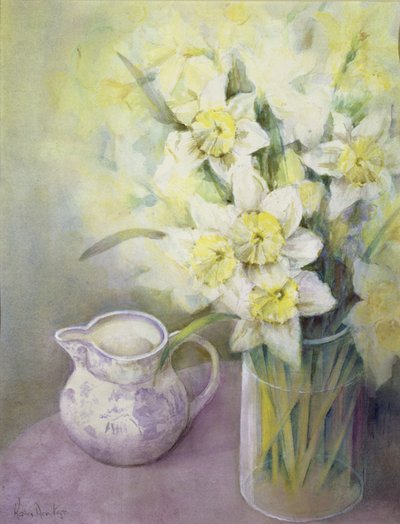 Oryantal Sürahili Nergis (wc) by Karen Armitage