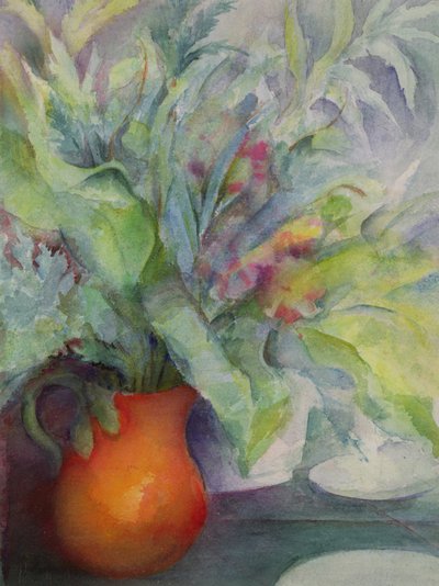 Toskana Sürahi (wc) by Karen Armitage