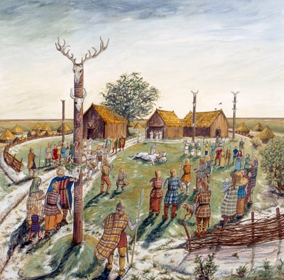 Danebury Hill Kalesi, MÖ 2. yüzyıl, 1990-2010 by Karen Guffogg