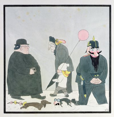 Bavyera Karnavalı by Karl Arnold