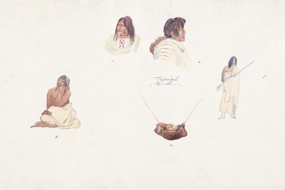 Tanımlanamayan Figürler by Karl Bodmer