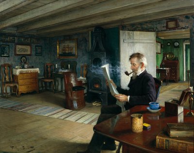 kaptanlar oturma odası by Karl Frithjof Smith