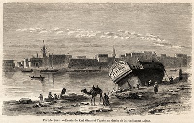Süveyş Limanı by Karl Girardet