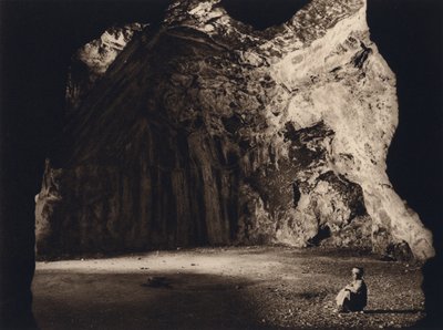 Kudüs, Yeremya Mağarası (s/b fotoğraf) by Karl Grober
