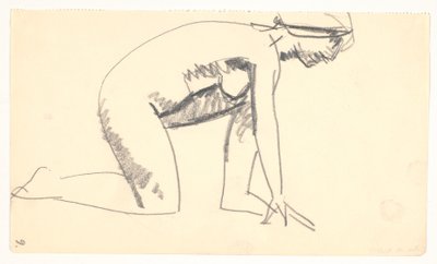 diz çökmüş model by Karl Isakson