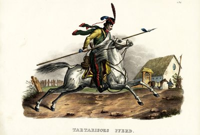 Tatar Atı, 1824 by Karl Joseph Brodtmann