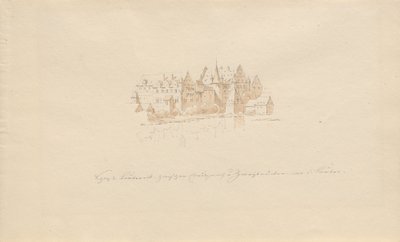 Creutznach ve Zweibrücken ve d arasındaki Lauter Kalesi. sesi aç by Karl Julius Von Leypold