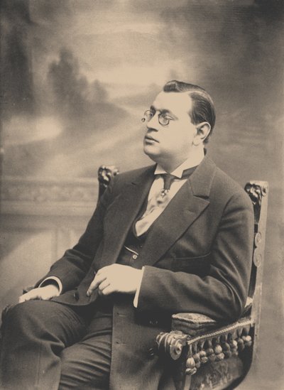 Arkady Timofeevich Averchenko 1881-1925, 1913 by Karl Karlovich Bulla