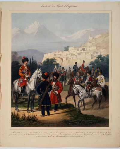 Majestelerinin Konvoyu, 1867 by Karl Karlovich Piratsky