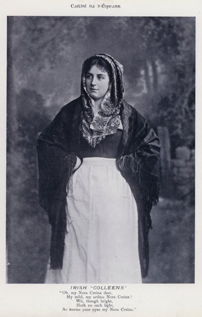 İrlandalı "Colleens" (s/b fotoğraf) by Karl Karlovich Piratsky