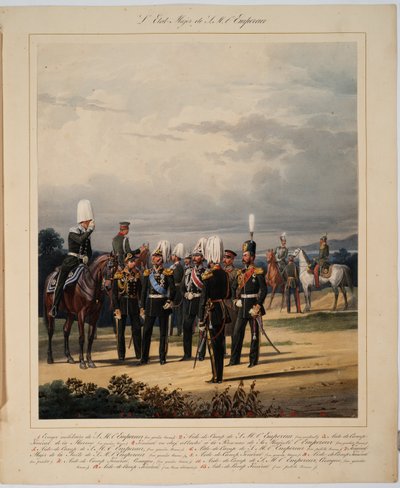 Rus Genelkurmay Başkanlığı, 1867 by Karl Karlovich Piratsky