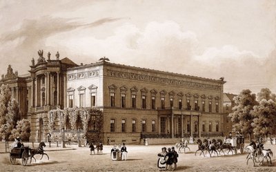Unter den Linden, Berlin. 1834-36