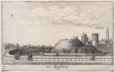 En büyüleyici yerlerden bazıları...: Plaka 5, Augsburg by Karl Ludwig Bernhard Buchhorn