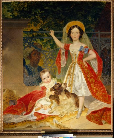 Portreler des enfants du Prince Volkonski (Prens Volkonsky