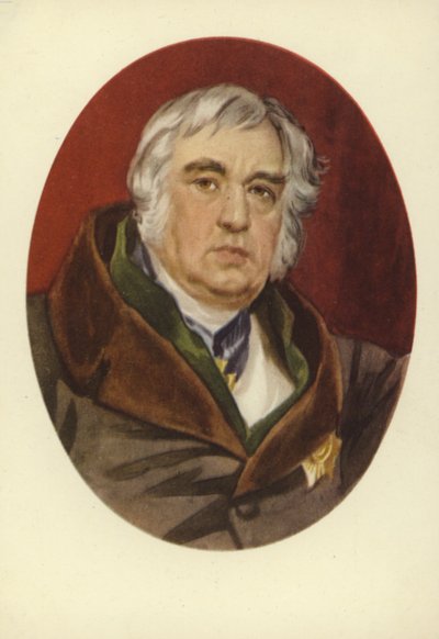 Ivan Krylov, Rus fabulist by Karl Pavlovich Bryullov