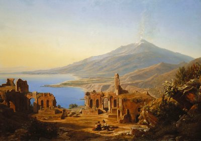 Teatro Greco, Taormina, Etna