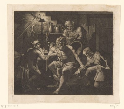 Jüpiter ve Merkür Philemon ve Baucis