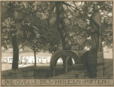 Kutsal çobanın kaynağı by Karl Schmoll von Eisenwerth