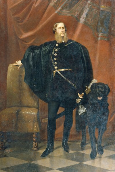 János Graf Pálffy ab Erdöd (1829-1908) by Karl Theodor von Piloty