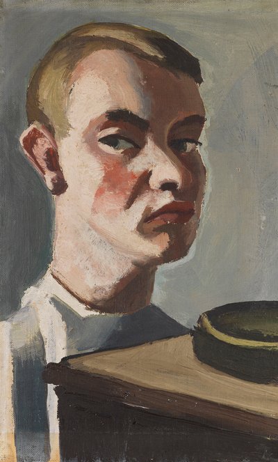 Otoportre, c. 1920. by Karl Tratt
