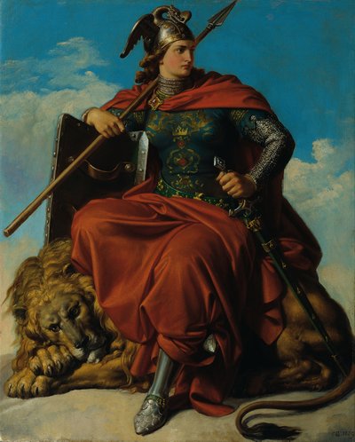 Cesaret Alegorisi by Karl von Blaas