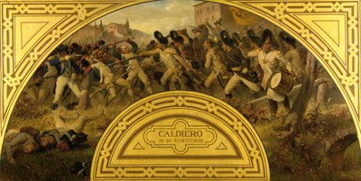 Caldiero Savaşı 1805 by Karl von Blaas