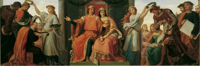 Sanat ve bilimin hamisi olarak Glorious Leopold by Karl von Blaas