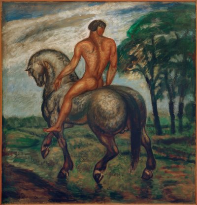 Sabah Binicisi (Yalnız Binici) by Karoly Kernstok