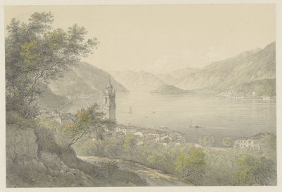 Bellagio, Como Gölü üzerinde by Karoly Lajos Libay