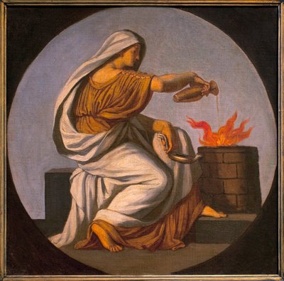 Ateş alegorisi. Karoly Lotz