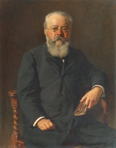 doktor Wilhelm Ritter von Hartel by Kasimierz Pochwalski