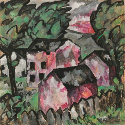 Manzara, 1911. by Kazimir Severinovich Malevich