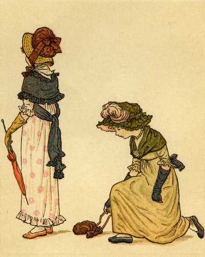 Lucy Locket onu kaybetti by Kate Greenaway