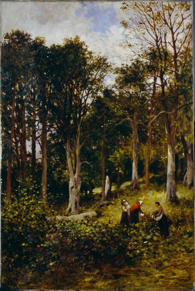 Manzara (Bir Ahşapta Dört Figür) by Kate S. Brodie