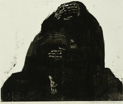 Die Eltern (Ebeveynler), Sayı III by Käthe Kollwitz